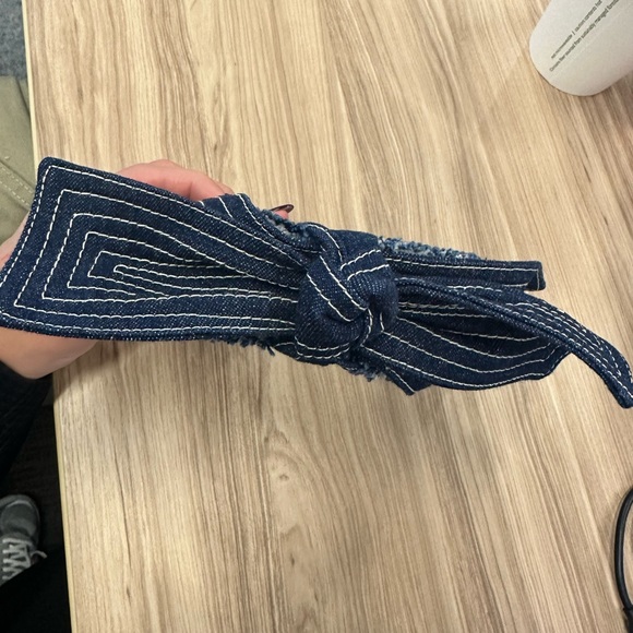 Denim headband NWOT - Picture 2 of 2